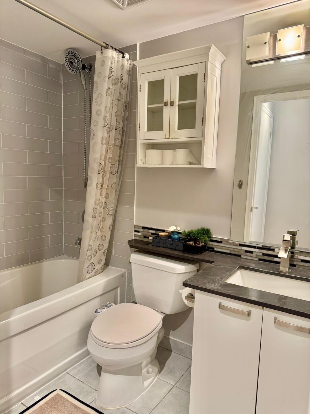 Bathroom in a NEOS furnished suite